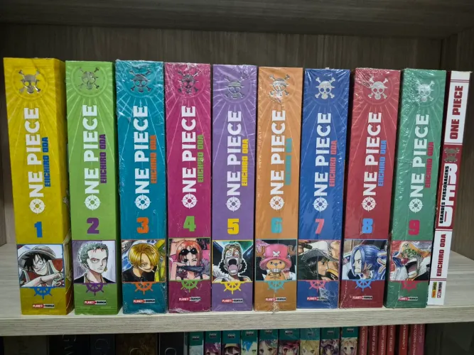 One Piece 3 em 1 do 1 ao 9 + Red