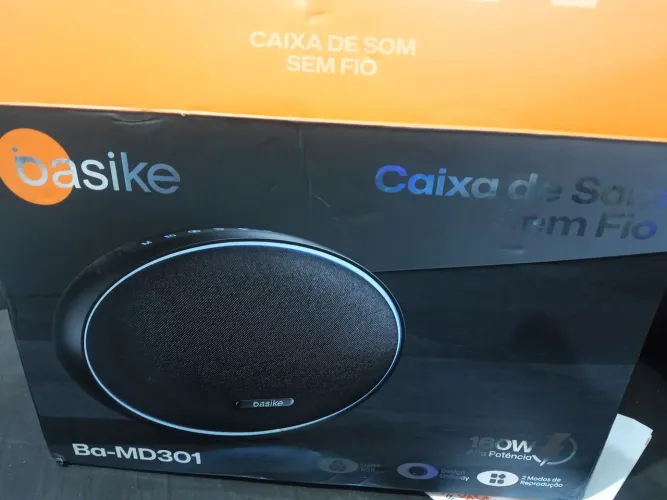 Caixa de som Bluetooth basike BA- Md301. 160W. Potente