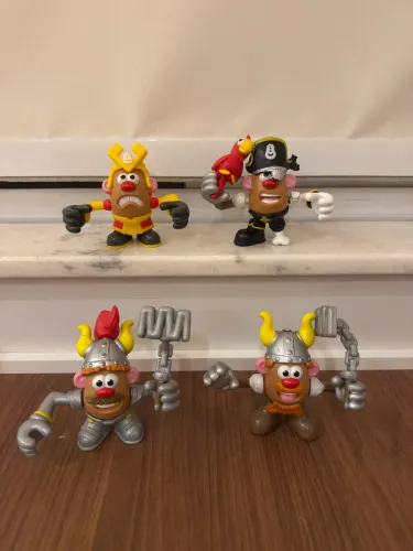Mini cabeça de batata Guerreiros Vikings / Mr potato head
