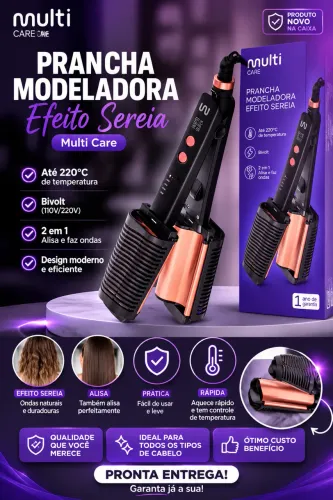Prancha modeladora