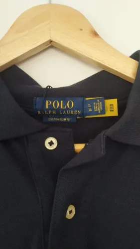 Camisa Polo Polo Ralph Lauren Azul Marinho Linha Premium