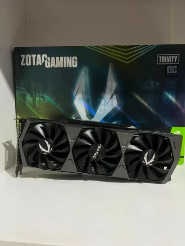 RTX 3080 10GB ZOTAC TRINITY TRIPLE FAN Semi-nova - Parcelo 