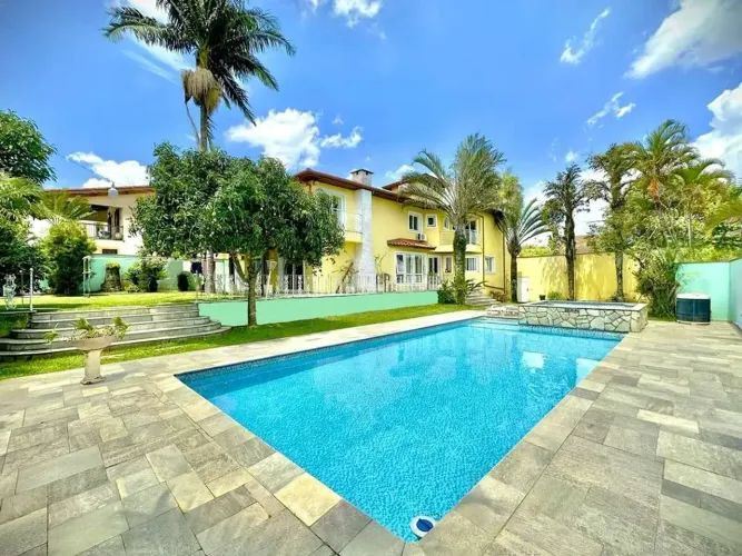 Casa de Alto Padrão no Cond. São Paulo II  4 Suítes, Piscina, Gourmet - São Paulo II - Cot