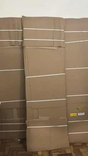 3 Portas de Roupeiro Brancas em MDP 15mm - Novas e Lacradas