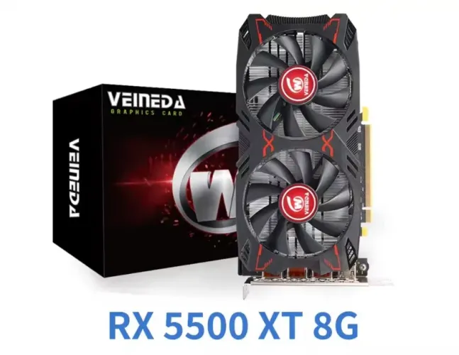 Placa de Vídeo RX 5500 XT 8gb GDDR6 