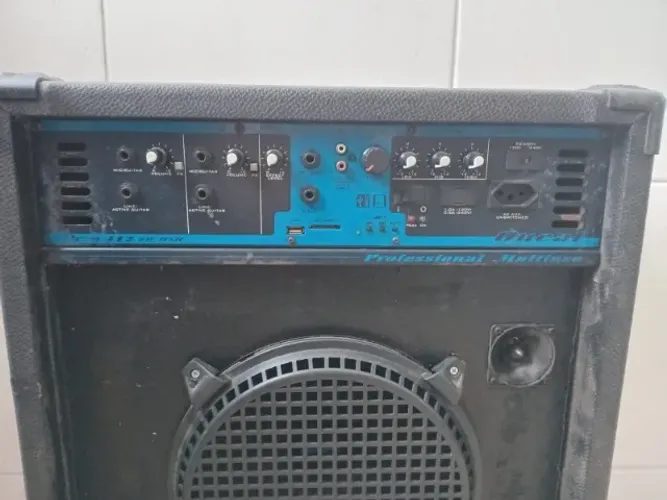 Caixa Amplificada Oneal OCM 412 SD/USB Funcionando Tudo, apenas 250,00