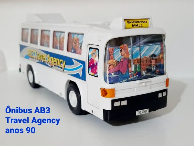 Ônibus Bate e Volta AB3 Travel Agency anos 90