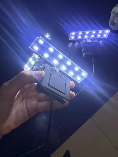 Kit 3 luminárias Led para aquário