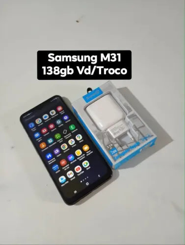 Samsung M31 128gb e 6 de Ram Vd/Troco
