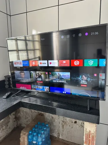 SMART 50 4 k no plástico TCL Android 
