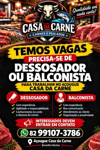 Vaga Para Dessosador