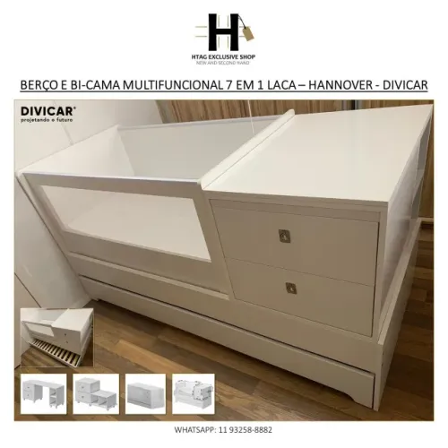 Berço Divicar Multifuncional