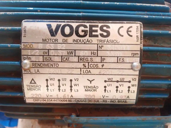Inversor de frequência com motor