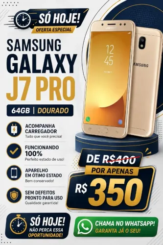 Samsung J7 pro NOVO 