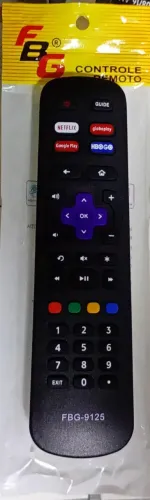 Controle Remoto Smart TV Compativel Com Roku AOC Philco Semp - Novo