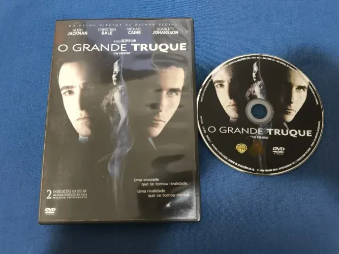 DVD - O Grande Truque, Hugh Jackman, Christian Bale