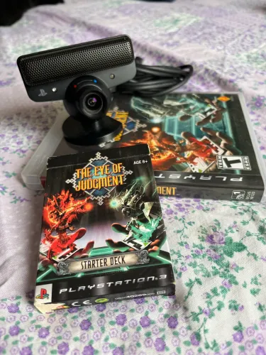 Jogo Ps3 Eye of Judgment com câmera 