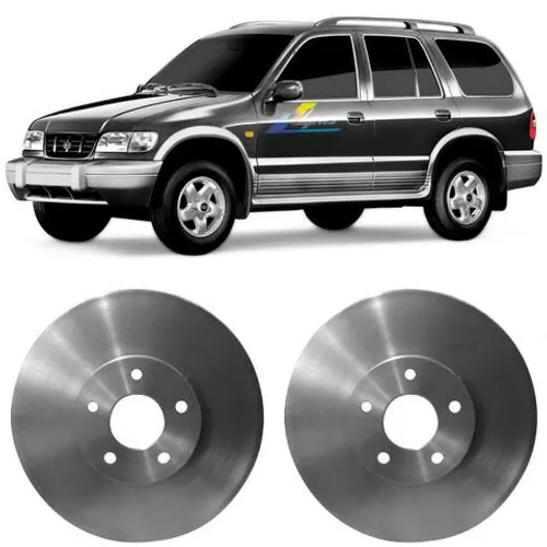 Disco De Freio Dianteiro Kia Sportage 4x4 1994 A 2003