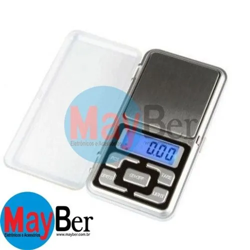 Mini Balança Digital De Bolso E Alta Precisão 0,1g /500g