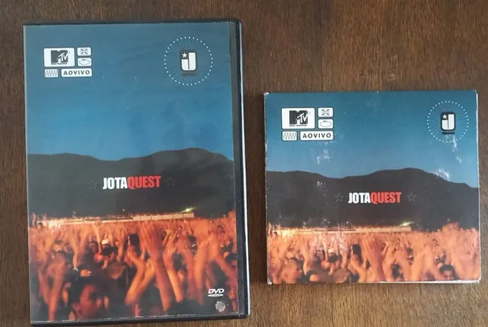 Kit CD e DVD Jota quest - MTV ao vivo( originais)