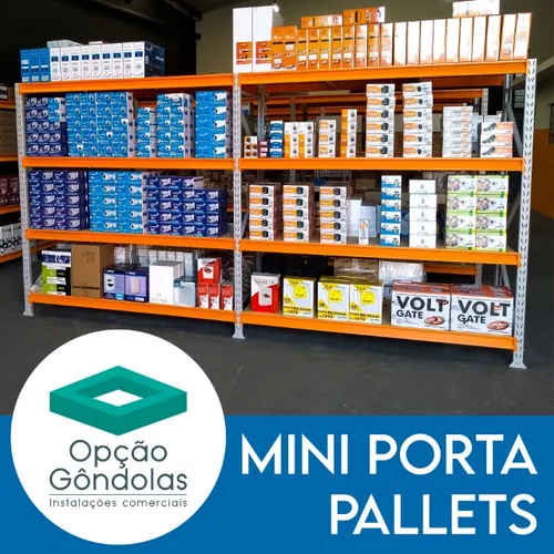 Mini Porta Pallets | Instalação Completa