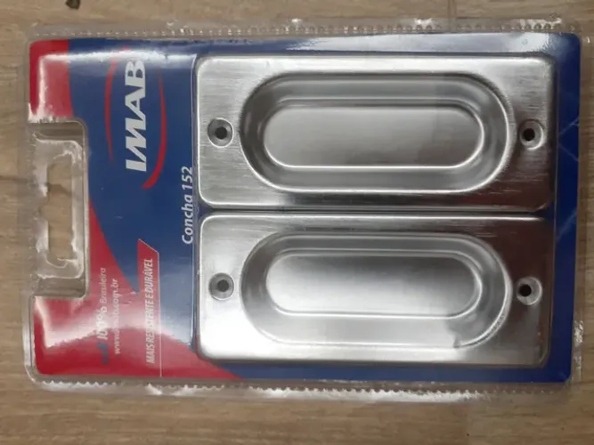 Puxadores concha para portas de correr 