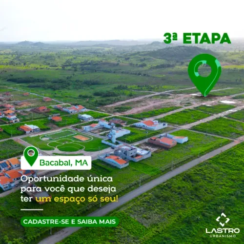 LOTEAMENTO GREEN PARK 3ª ETAPA | BACABAL -MA