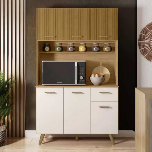 Kit Cozinha Lívia Ripado 3D rf5327m