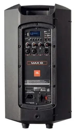 Oferta da Audiovisão: Caixa Acústica Ativa JBL max-10 200W. Última peça