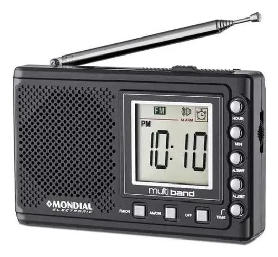 Radio digital despertador bivolt