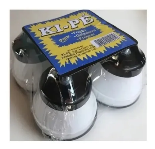 Jogo De Pé Para Fogão / Geladeira / Freezer