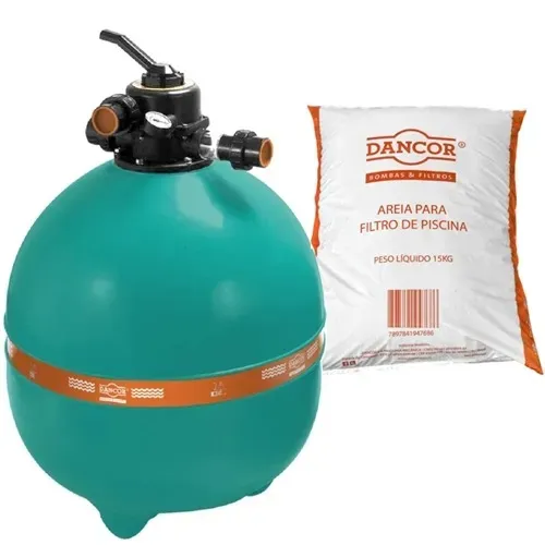 Filtro Bomba Piscina 78400 Litros Dfr-19 Bomba 3/4cv Dancor - Entrega Grátis