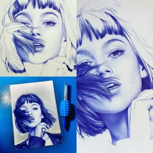 Desenho com Bic