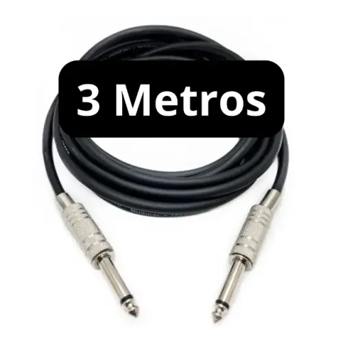 Cabo P10 x P10 (3 metros)