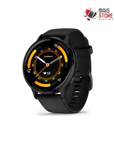 Relógio Garmin Venu 3 - Black Slate-  010-02784-01 (Novo/Lacrado)