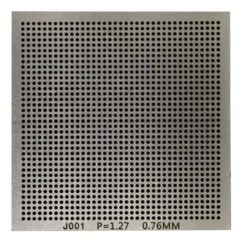 Stencil Calor Direto Universal 0.76mm Bga Reballing Estencil