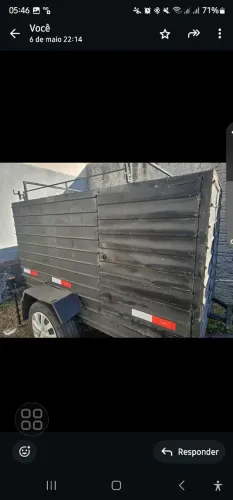 CARRETINHA REBOQUE FECHADA