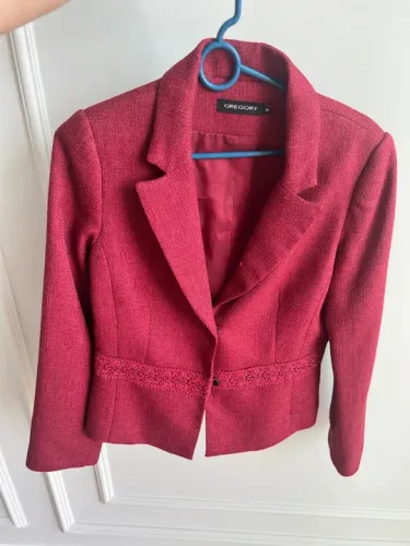 Casaco feminino vermelho Gregory
