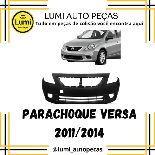 Parachoque Versa 11/14 - NOVO 