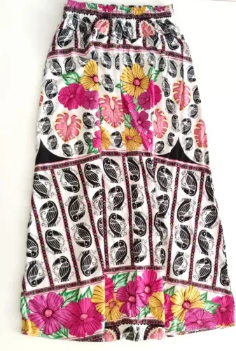 Saia Longa Estampada Floral
