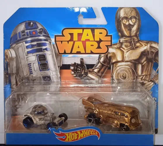 Carros Hot Wheels Star Wars R2-D2 e C-3PO