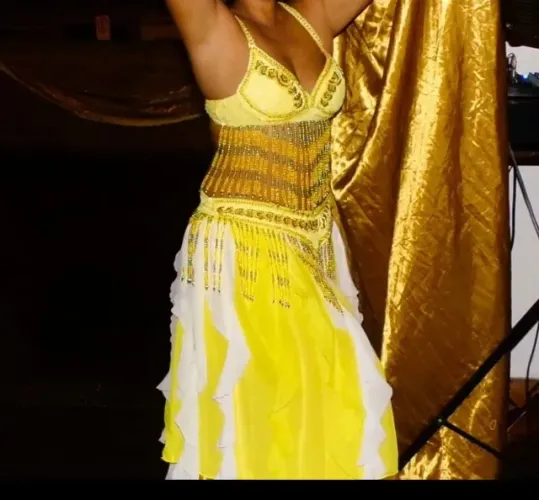 Conjunto figurino de dança do ventre
