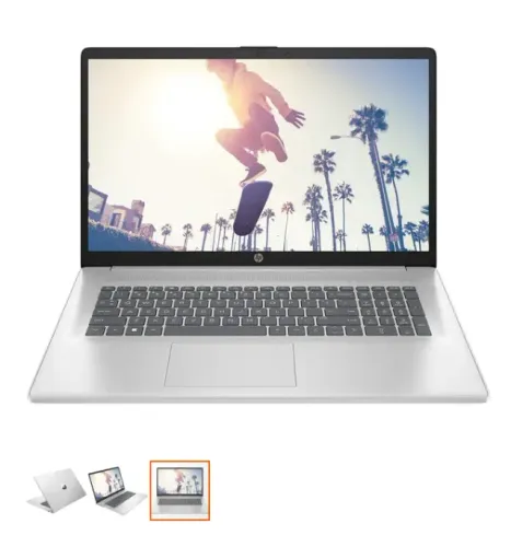 Notebook HP 17-CP2025DX 17,3" AMD Ryzen 5 7520U 8 GB LPDDR5 512 GB SSD