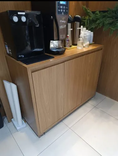 Balcão Buffet MDF Novo 1.00m x 45cm x 90cm Alt - Entrego