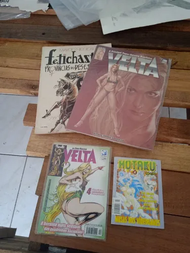 Coleção Penthouse Comix + BRINDES velta hq adulto