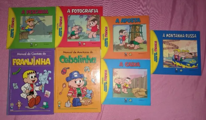 Livros Raros Turma da Mônica Editora Globo 
