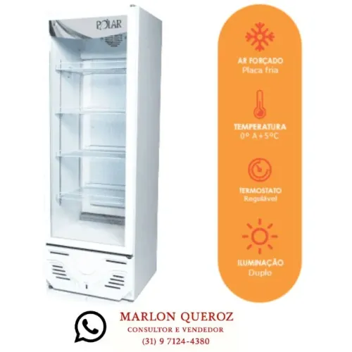 Refrigerador Polar 405 Litros Novo