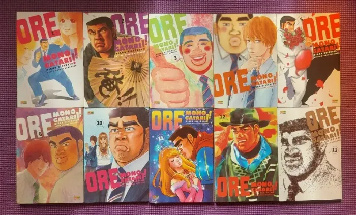 ORE MONOGATARI!! MINHA HISTÓRIA pacote Mangá alguns lacrados
