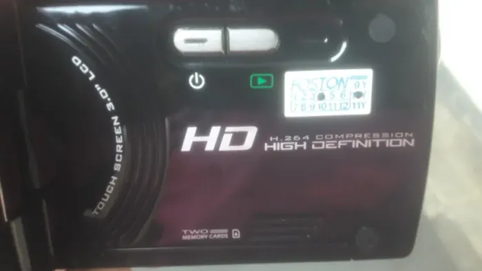 Filmadora Foston FS-1260 HD Preta