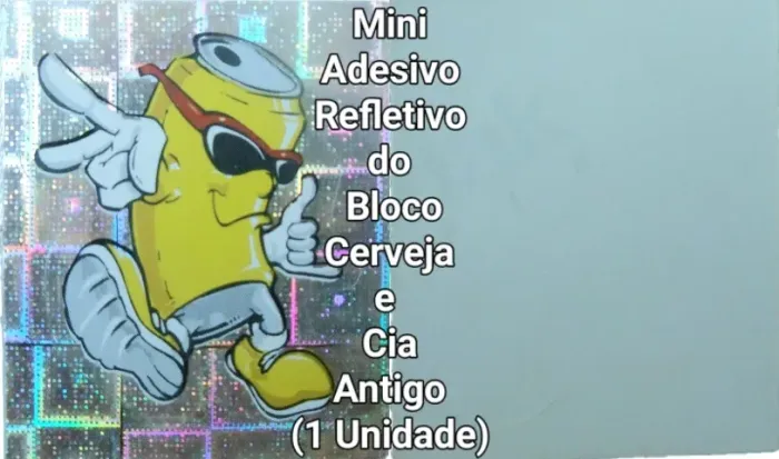 Mini Adesivo Refletivo Cerv. e Cia Antigo